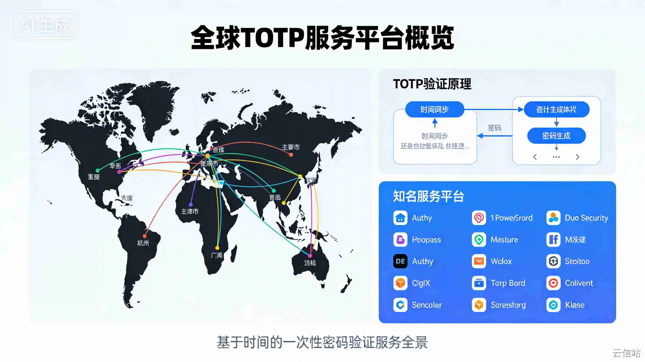 全球提供 TOTP 服务的知名平台服务商