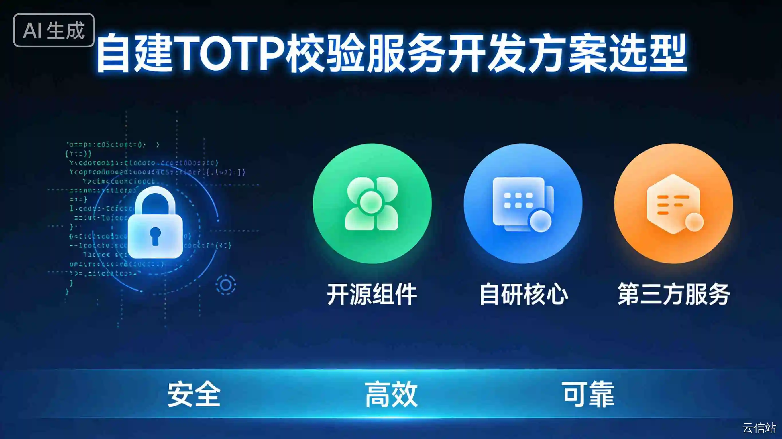  自建 TOTP 校验服务有哪些可选方案