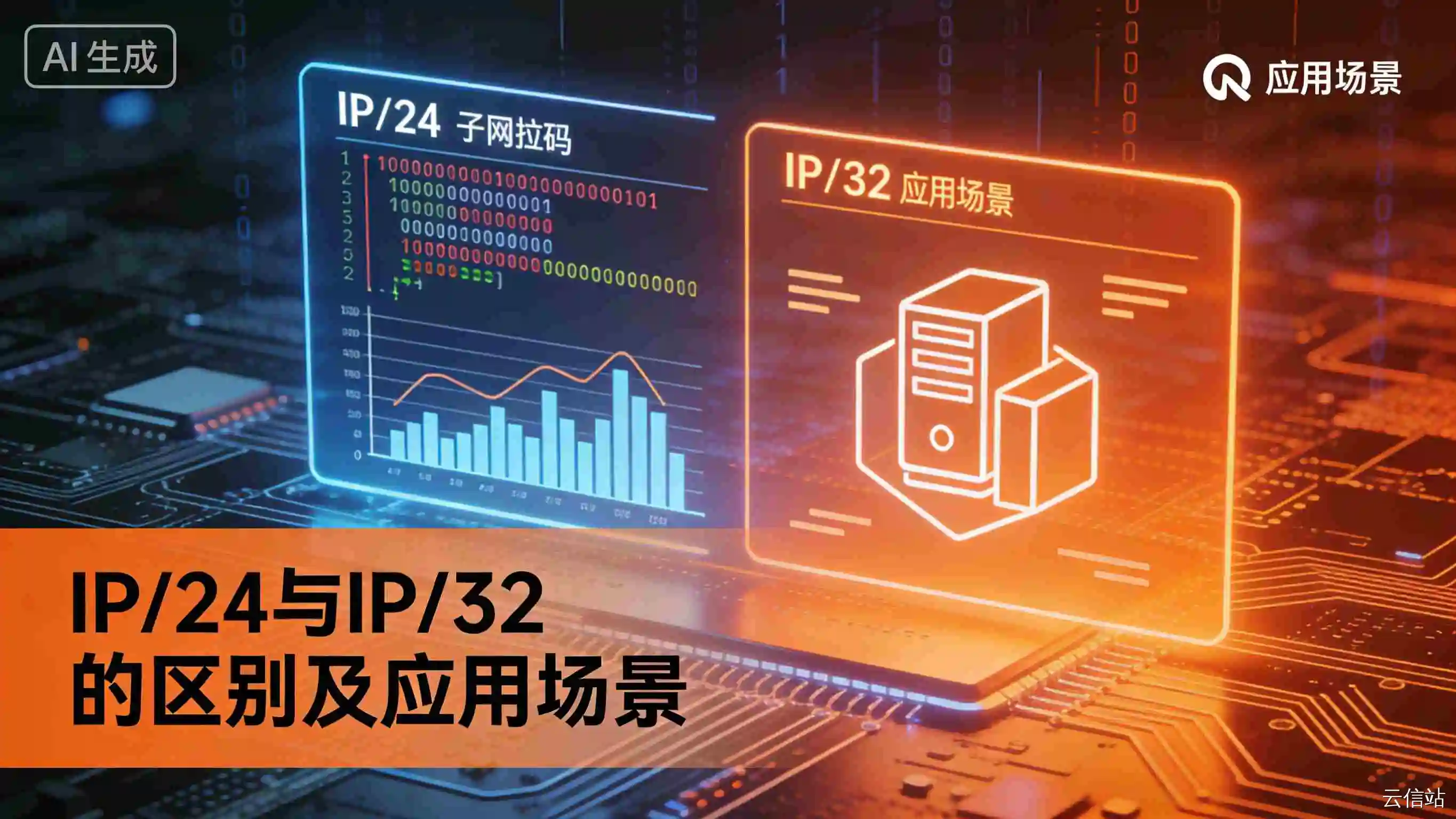 IP/24 与 IP/32 的区别及应用场景