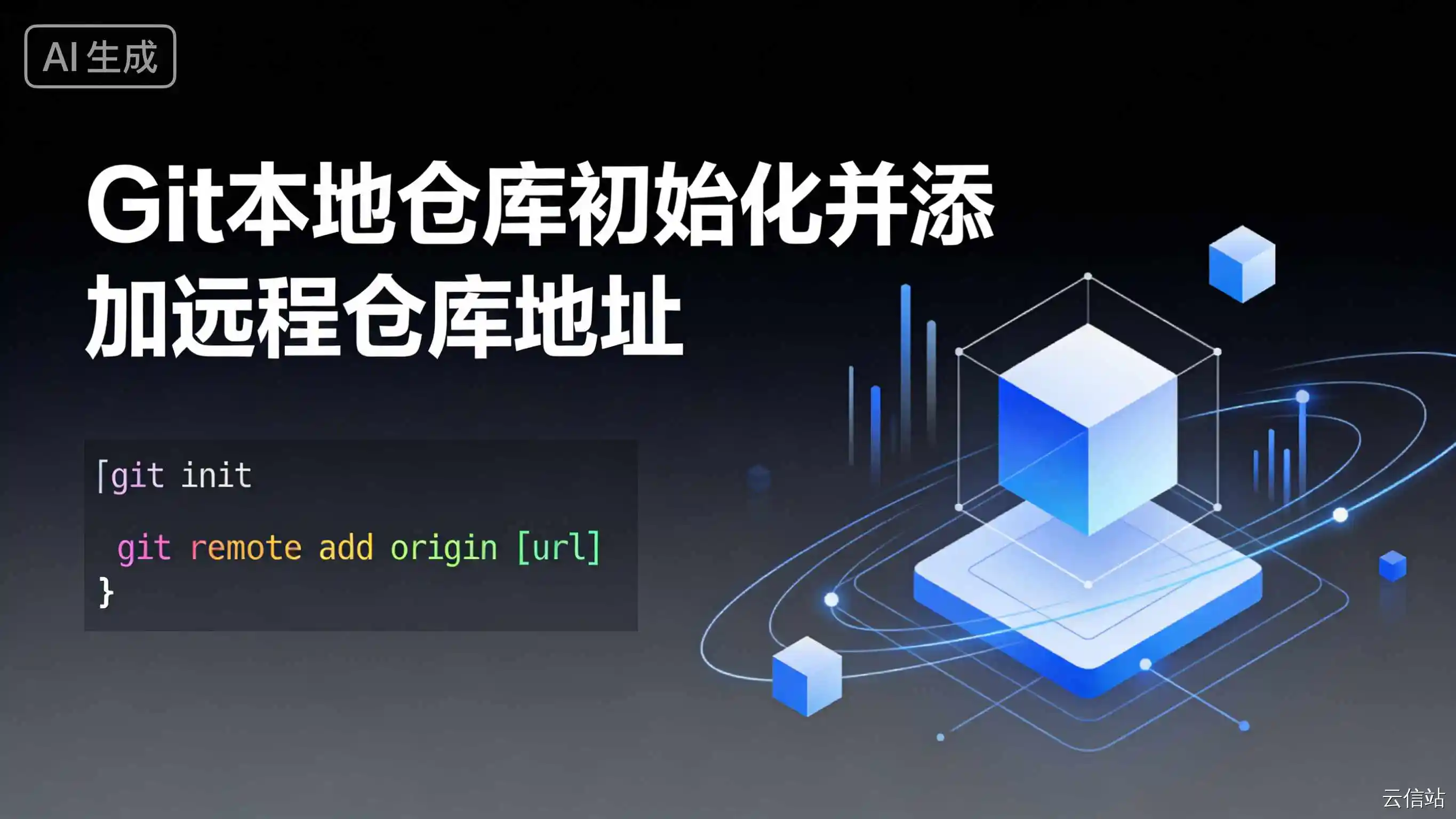 Git 本地仓库初始化并添加远程仓库地址