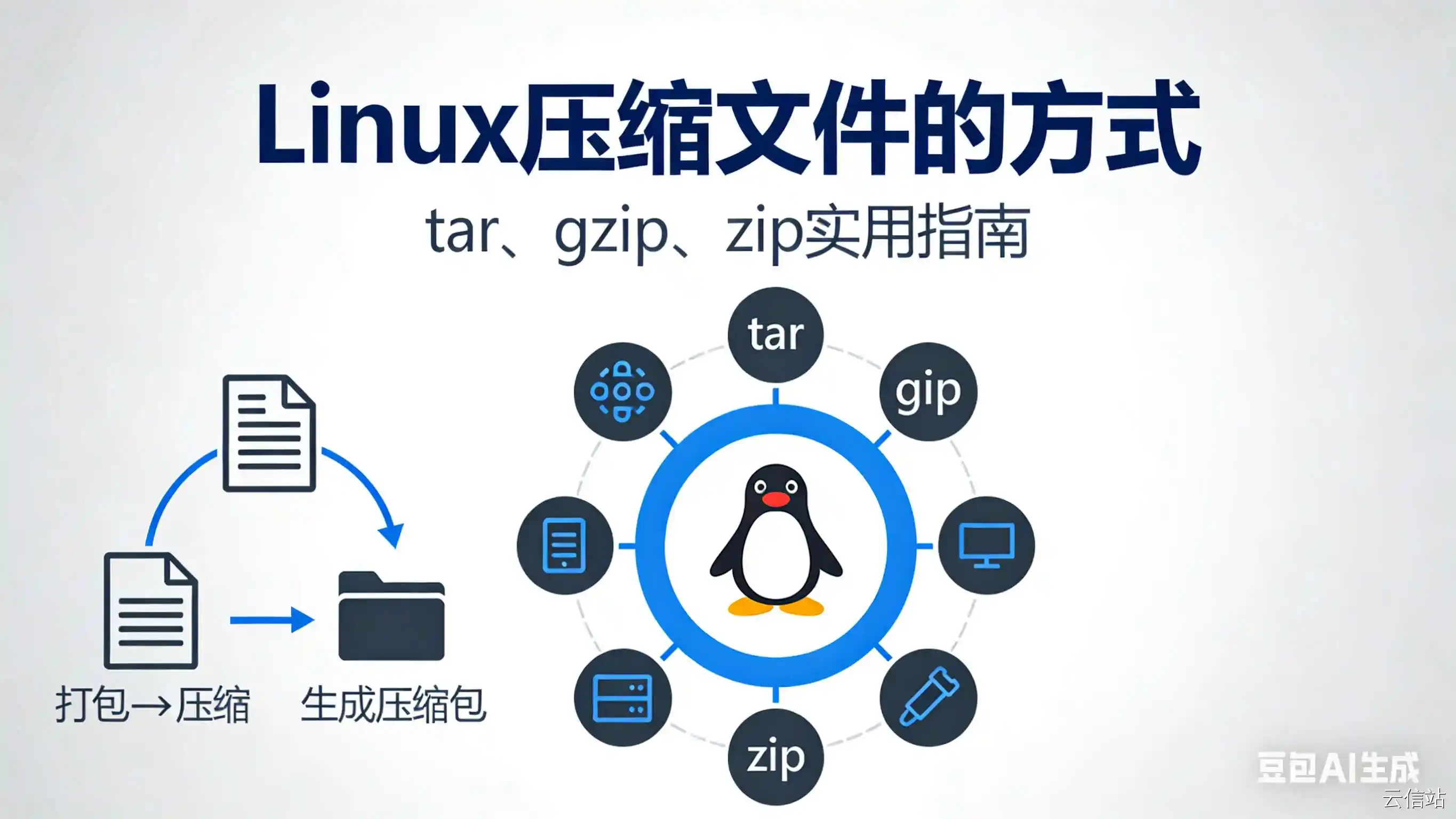 Linux 压缩文件的方式
