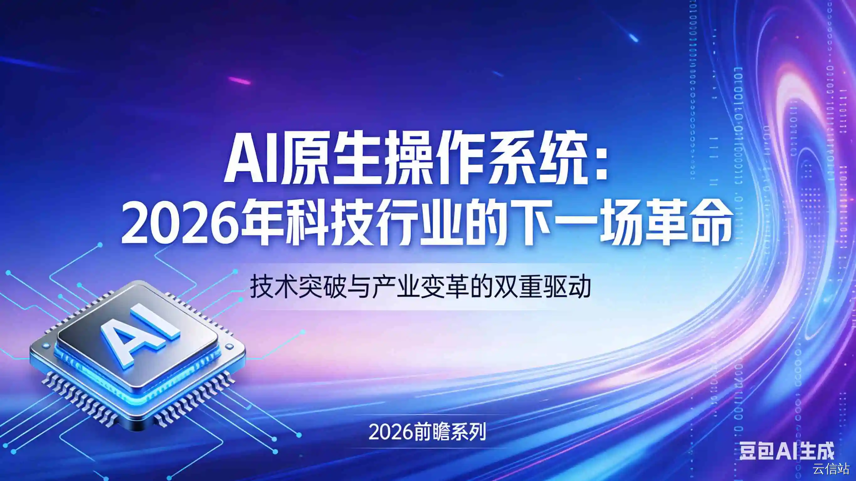 AI原生操作系统：2026年科技行业的下一场革命
